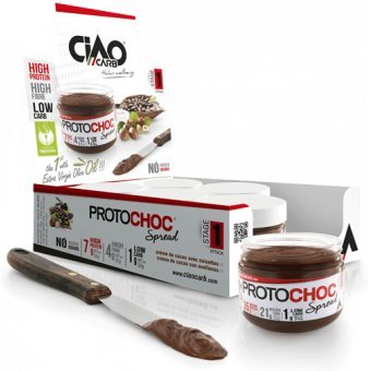 CiaoCarb ProtoChoc Crema de Chocolate Fase 1 100 gr