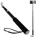 Produktbild iGadgitz Schwarz ausziehbar Teleskop Selbstporträt Selfie Stick Handstativ Manfrotto für Nikon Coolpix S02, L29, L30, L31, 1 J4, 1 J5, 1 S2 Digitalkamera Compact