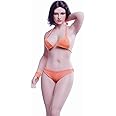 ZSMD TBLeague 12" Female Seamless Action Figures-Silicone Body, Plump Body Type-1/6 Scale Super Flexible Female Figure Dolls for Arts/Drawings/Photography (S28A (Pale))