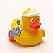 Produktbild DUCKSHOP I Badeente I Quietscheente I Golf I L: 7,5 cm I inkl. Badeenten-Schlüsselanhänger im Set
