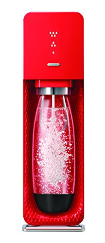 Sodastream Source New Wassersprudler, rot, 30×14.5×44 cm - 4