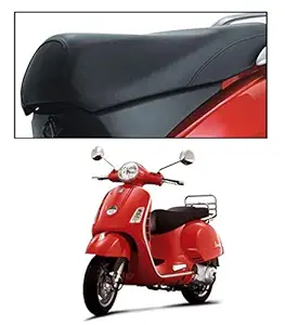 Zimba Black Motorcycle Seat Cover for Piaggio Vespa