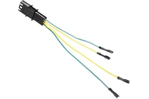 GSRECY Câble de rétroviseur, 4 Broches pour Fonction chauffante, câble Compatible avec E90 F10 F30 E70 E71 X5 X6