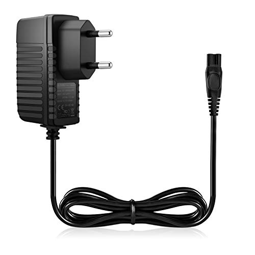Aukru - Cargador para afeitadora Philips AquaTouch serie PT (15 V, 500 mA, apto para modelos AT750, AT751, AT752, AT753, AT890, AT890, AT891, AT893, AT940), color negro