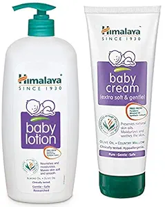 Himalaya Baby Cream, 200ml & Himalaya Baby Lotion 700ml