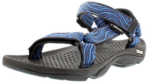 Teva Hurricane 3, Women's Athletic and Outdoor Sandals, Blue (720 Tides Blue), 4 UK