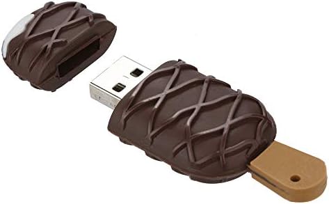 USB Memory Stick,32G USB 2.0 Flash Drive Novelty Chocolate Ice Cream Shape Pen Drive Flash U Disk