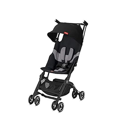 gb Gold Poussette Pockit+ All Terrain, Ultra-compacte, De 6 mois jusqu'à 17 kg (4 ans env.), Velvet Black