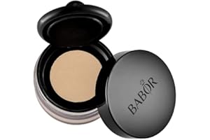 BABOR MAKE UP Mineral Powder Foundation, loser Puder aus mineralischen Pigmenten, mit guter Deckkraft, besonders hautverträglich, 20 g