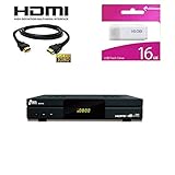  Kit Receptor SATELITE IRIS 9800 HD COMBO- DIGITALIA- Regalo Memoria USB 16GB + Cable HDMI