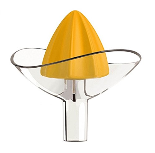 ducomi® Ultra Entsafter Saftpresse manuell mit Trichter für frisch gepresst, Limonaden und aranciate direkt im Trinkbecher