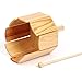 Price comparison product image Gracorgzjs Wooden Multi Sound Tube Rod Percussion Musical Instrument Kindergarten Kids Toy - Wood Color