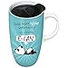 Produktbild Hope und Gloria 45674 Kaffee-Becher mit Panda-Motiv E-LAN, Steingut-Tasse, mit Kunststoff-Deckel, 52 cl