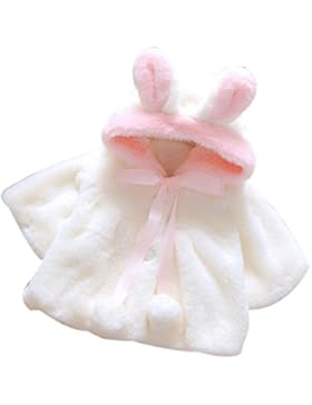 URSING Babykleidung Baby Säugling Künstlich Pelz Winter Warm Prinzessin Mantel weich Mantel Jacke Mädchen Dick...