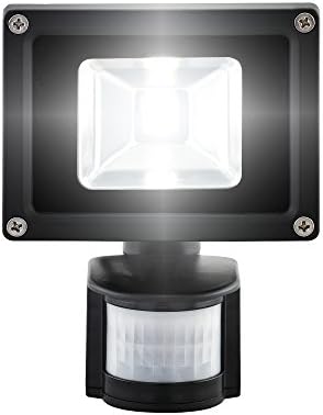 Super Bright Solar Security Light - Waterproof and Comes with Built-in PIR Motion and Night Sensor - Solar Lighting for Outdoor, Garden, Shed, Garage by SPV Lights (Free 2 Year Warranty)