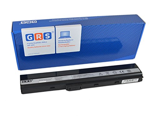 GRS Notebook Akku für ASUS A52J, K52JF, K52JK, K42F, K52JE, A52JB, K42JR, A52, K42JV, ersetzt: A32-K52, A31-K52, A41-K52, A42-K52, A31-B53, K52L681, 70-NXM1B2200Z, 90-NYX1B1000Y,Laptop Batterie 4400mAh, 10.8V