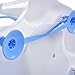 Infantastic Baby Bath Seat (Round Shape) Safety Swivel Baby Bath Ring Chair (White)