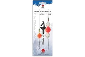 BLNTACKLE76 5 STÜCK BRANDUNGS-System, SURF-PRO Nr. 4, Set von Jenzi + gratis Petri HEIL Aufkleber