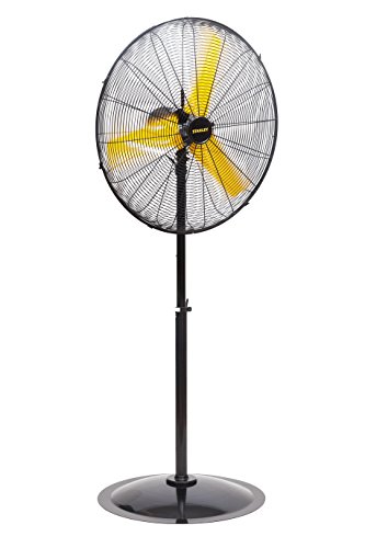 Stanley Hochgeschwindigkeitsventilator aus Metall, 3 Rotorblätter aus Stahl, porzellanbeschichtetes Schutzgitter, 3 Geschwindigkeitsstufen, 1 Stück, ST-30P-DDF-E - 2