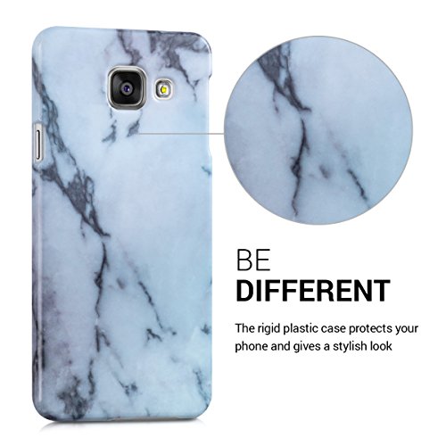 kwmobile Funda dura para Samsung Galaxy A3 2016 - Hard Case de pl stico para m vil - Cover duro Dise o m rmol en blanco negro reviews kwmobile Funda dura para Samsung Galaxy A3 2016 - Hard Case de pl stico para m vil - Cover duro Dise o m rmol en blanco negro