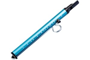 UPKOCH Slide Whistle Musical Instrument for Kids, Aluminum Alloy and Abs Material, Easy-to-Play Sliding Flute for Beginners, Creative Design for Music Learning and Party Fun,Blue