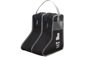 ITODA Sac de Rangement pour Bottes Basses Portable Sac à Chaussures Résistant à la Poussière et Étanche Sac de Stockage pour Chaussures avec Fermeture Éclair et Poignée Sac Organisateur Housses Chaussures