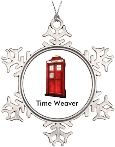 Butter Tisse Personalised Christmas Tree Decoration 5 BOXES ''time weaver'' Customizable Christmas Snowflake Ornaments