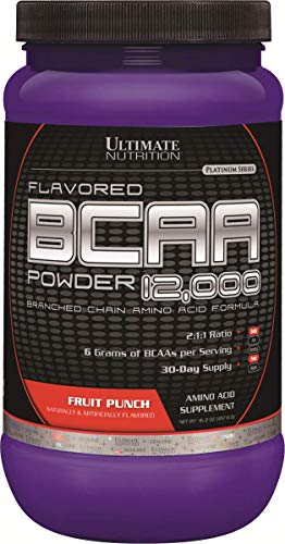 Ultimate Nutrition 100% Crystalline BCAA 12000-457g (Fruit Punch)