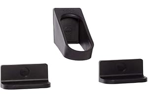 Cycloc Hero - Wall Mount Bike Storage Rack – Horizontal Pedal Hung Cycle Storage For Platform Pedals - Black