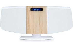 BIG BEN Thomson Micro-chaîne stéréo Radio CD/Bluetooth avec Télécommande Puissance Musicale 60 Watts - MIC401BT