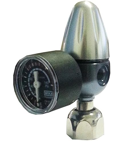 Riduttore Di Pressione CO2 ForHome | Per Bombole Usa E Getta Da 600gr | Filetto 11x1mm | Uscita 1/8" F | Regolabile 0-6 Bar - Foto 13