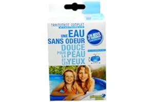 EDENEA - Traitement Complet Piscine Enfant Oxygène Actif (Bassin 3 à 6 m3) - Sachets Pré Dosés - Dissolution Immédiate - pour Piscine avec ou sans Filtration