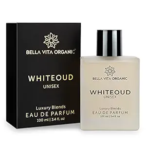 Bella Vita Organic White Oud Perfume for Men and Women Soft Oudh Scent Long Lasting Fragrance Unisex, 100 Ml