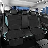 [Garantice la seguridad de su bebé] Capa antideslizante, material extra de doble agarre para garantizar que el asiento del bebé no se produzca ningún movimiento no deseado, evite que sus hijos se caigan del asiento del conductor del automóvil.