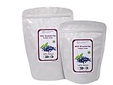 Sin gluten Arándanos silvestres liofilizados 100% naturales, sin gluten, sin azúcares añadidos, sin conservantes, merienda de fruta saludable (100g)