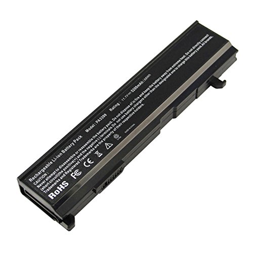 Tree.NB Laptop Battery for Toshiba DynaBook CX TX VX, Equium A100, Satellite A100 A105 A80 M100 M105 M110 M115 M40 M45 M50 M55 Pro A100 Pro M50, Tecra A4 A5 A6 A7 S2, 5200mAh/10.8V/6-Cell