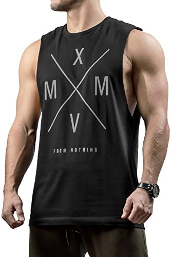 Sixlab MMXV Cut Off Tank Muscle Shirt Tank Top Gym Fitness
