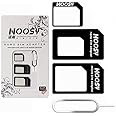 CODERED 4 in 1 SIM Card Adapter Kit Standard, Nano, Micro and Needle for iPhone, Moto E, Nokia -(Pack of 1)