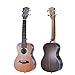 Produktbild NIMEDI Ukulele Mahagoni-Ukulele-Audioschnittgitarre Mahagoni-Holz Ukelele Hawaii 4 String
