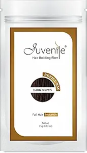 Juvenile Hair Building Fiber Dark Brown 15 Gm For Instant Hair