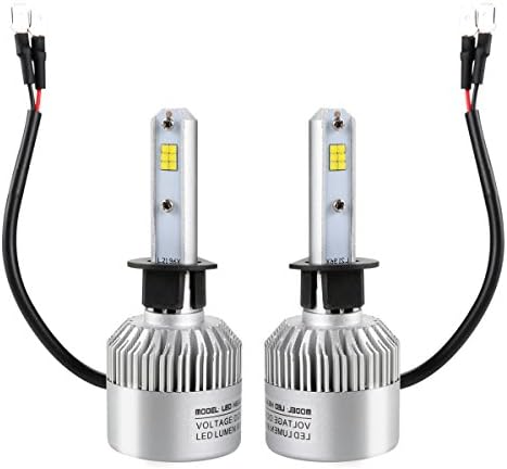 72W/Pair H1 CSP Led Headlamp Light Beam Car Led Headlight Bulb Kit White 6500K 8000LM Auto LED Head Lamp light Source