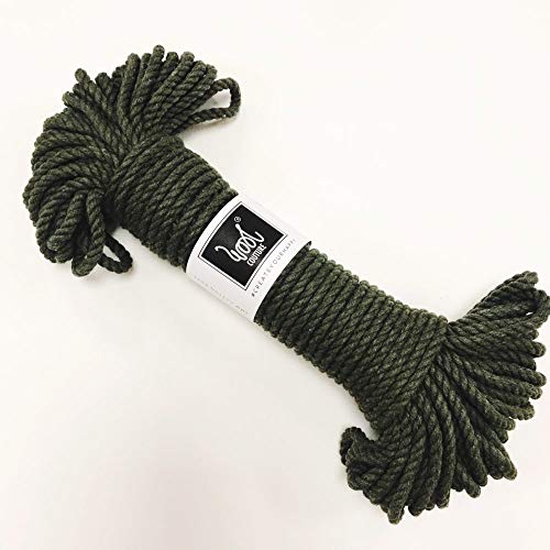 Wool Couture Cuerda de macramé de Lana, 5 mm