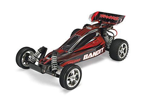 Traxxas Scale 1:10 Bandit 2WD Ready to Run Off-Road Buggy (Silver)