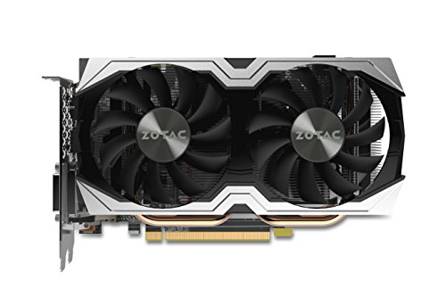 Zotac ZT-P10700G-10M - Tarjeta gráfica (GeForce GTX 1070, 8 GB, GDDR5, 256 bit, 8000 MHz, PCI Express 3.0)