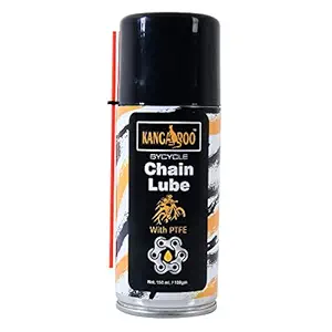 Kangaroo All Weather Bicycle Chain Lube with Dry Finish, Dusty and Rainy Conditions 150ML (BCL 1 PCS)