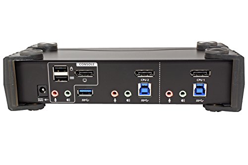 Aten CS1922 2-Port USB 3.0 4K DisplayPort KVM Switch schwarz - 4