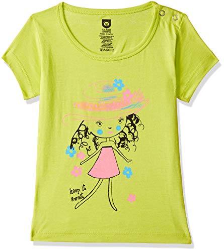 612 League Baby Girls Plain Regular fit T-Shirt ILS00S780315H Neon Green 6-9 Months RS.198 (60.00% Off) - Amazon