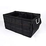 Auto Boot Organizer, Multi Pocket Auto-Kofferraum-Speicher-Organisator / Rücksitz-Organisator-Speicher-Beutel für Auto-Reinigungs-Tools Zubehör Speicher für Auto - Start Trave