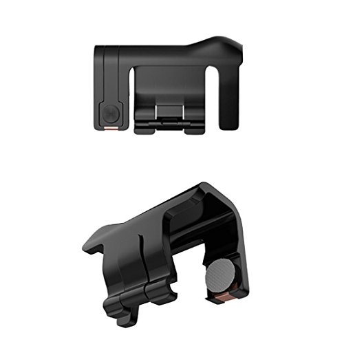 Bescita 1 Paar Mobile Game Controller Sensitive SchieÃŸen und Ziel Tasten Gaming Trigger Fire Button Griff fÃ¼r L1R1 Shooter Controller PUBG Smartphone (A)