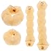 NALATI Beauty Buns Magic Hair Styling Styler Twist Ring Former Shaper Doughnut Donut Chignon Bun Maker Clip Hair Curler Accessory Small OR Large (Small,Beige)